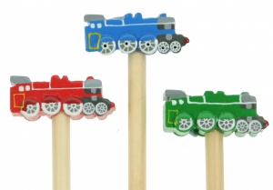 5004-TR : Steam Train Pencils (Pack Size 36) Price Breaks Available
